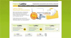 Desktop Screenshot of helpostilasku.com
